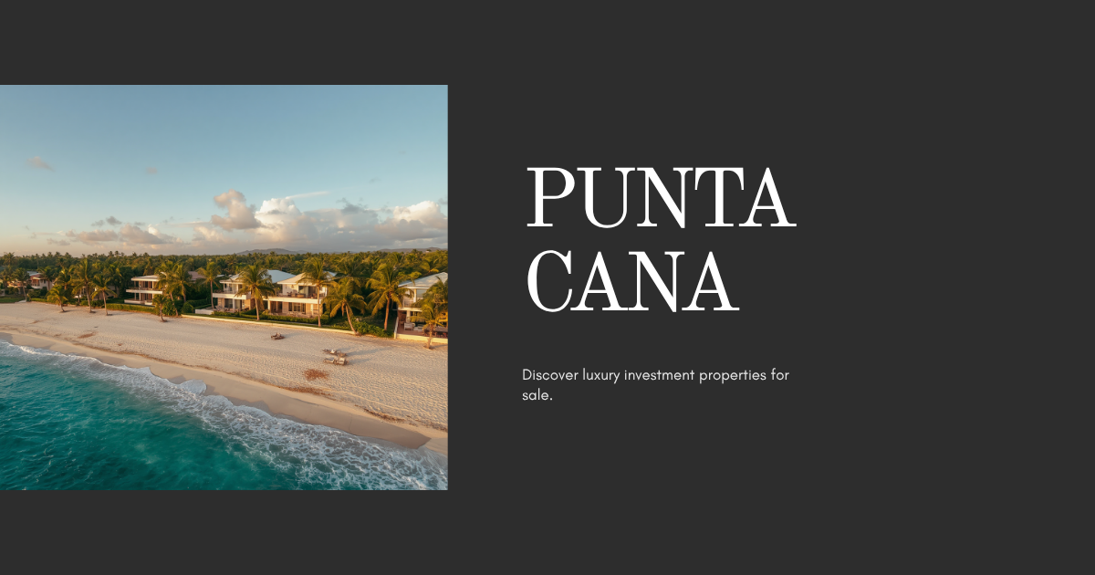 Punta Cana Investment Properties for Sale: A 2026 Buyer's Guide